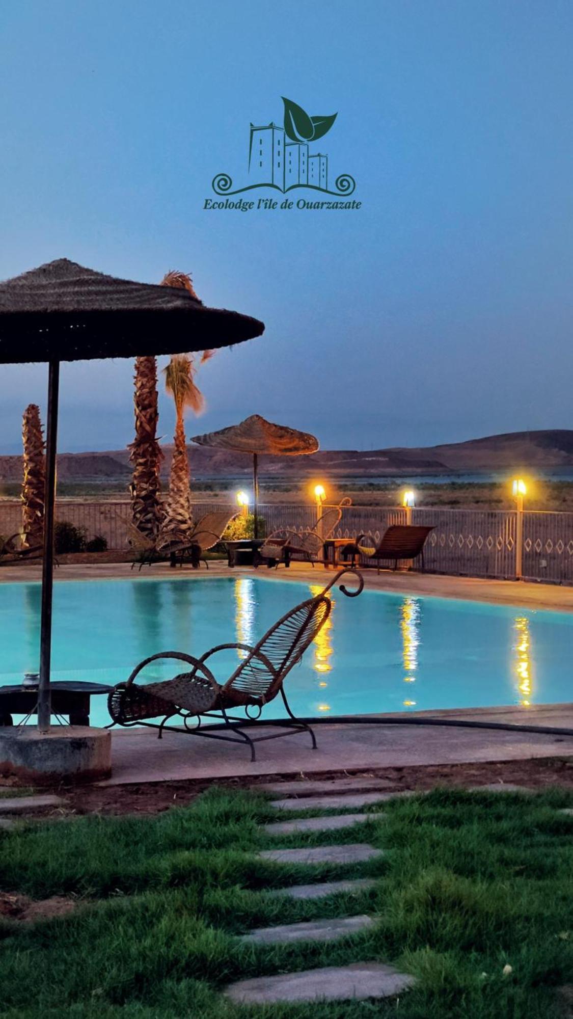 Ecolodge L'Ile De Ouarzazate Tarmigt Екстериор снимка