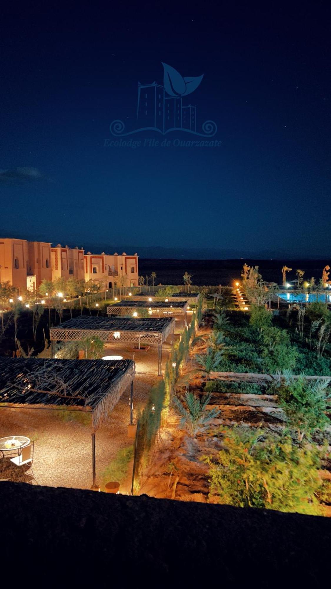 Ecolodge L'Ile De Ouarzazate Tarmigt Екстериор снимка